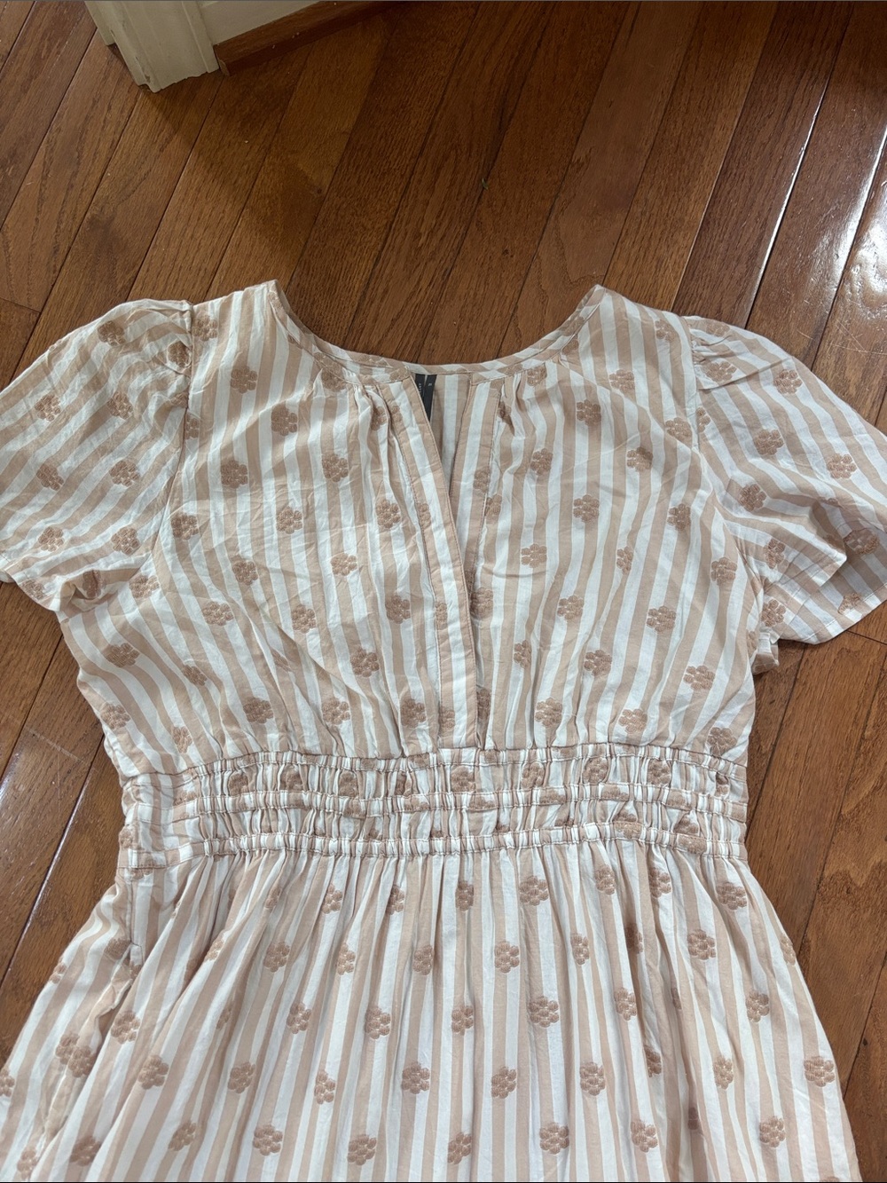 Anthropologie The Somerset Maxi Dress - light sand - Picture 3 of 7